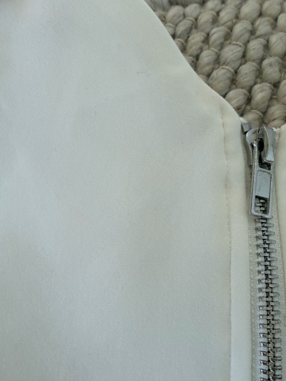 superdown White Strapless Sweetheart Zip-Front Mini Dress - Picture 14 of 16